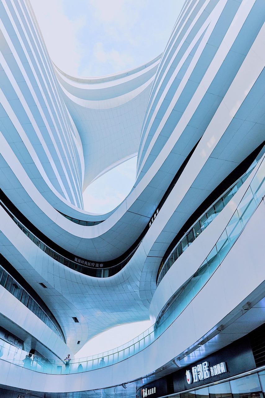 beijing galaxy soho, building, mall, chaoyangmen, architecture, modern, geometric, interior design, soho, beijing, china, asia, modern china, futuristic, beijing galaxy soho, mall, mall, mall, mall, mall, soho, beijing, beijing